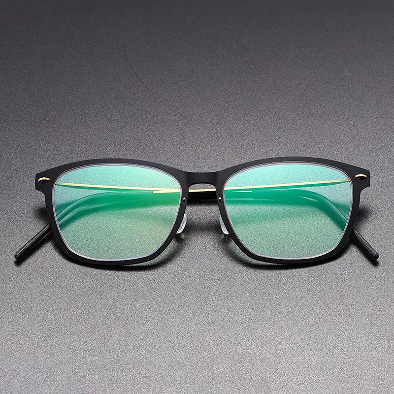 Bobbie Unisex Full Rim Square Acetate Eyeglasses 6525