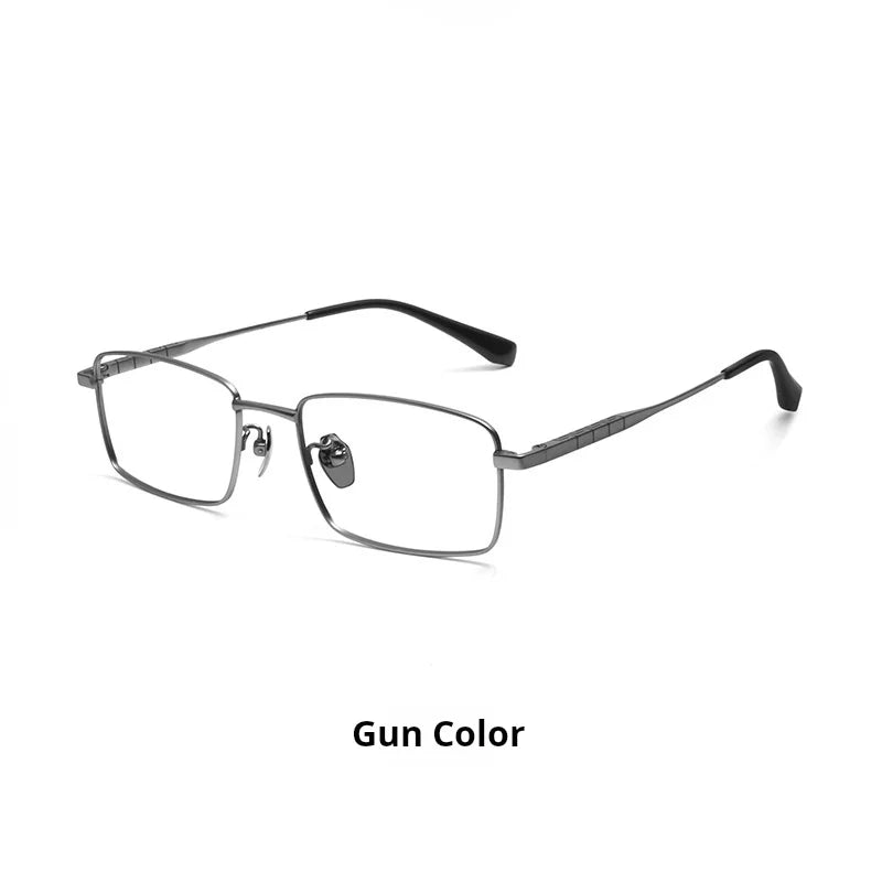Momoja Women's Full Rim Polygon Square Titanium Tr 90 Eyeglasses 766812