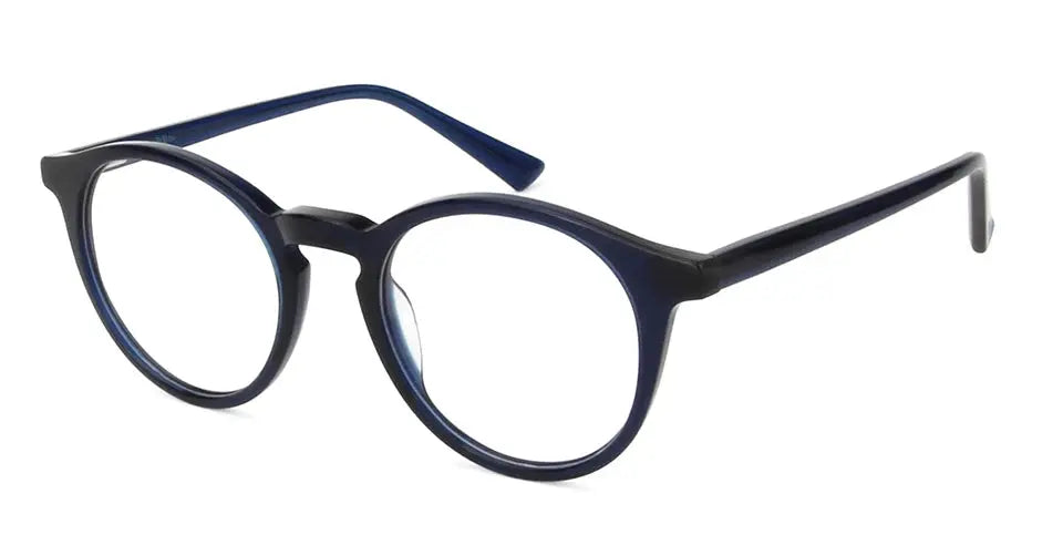 Esnbie 602219 Unisex Full Rim Round Acetate Frames Esnbie
