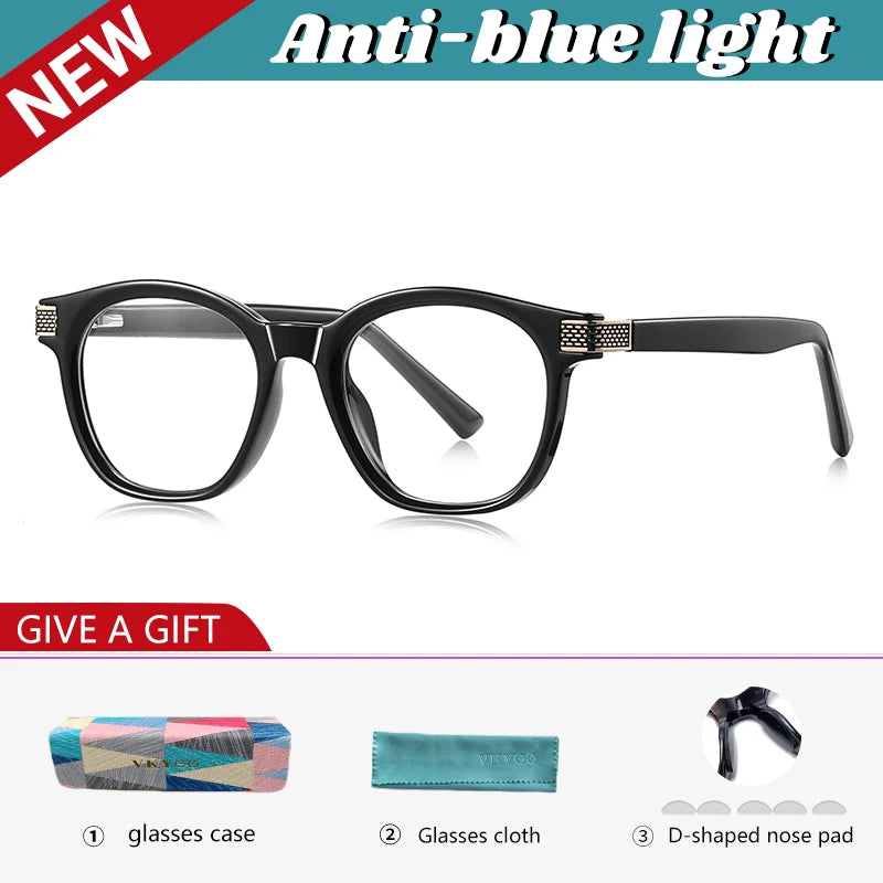 Vicky Women's Full Rim Square Round Tr 90 Titanium Reading Glasses 313107
