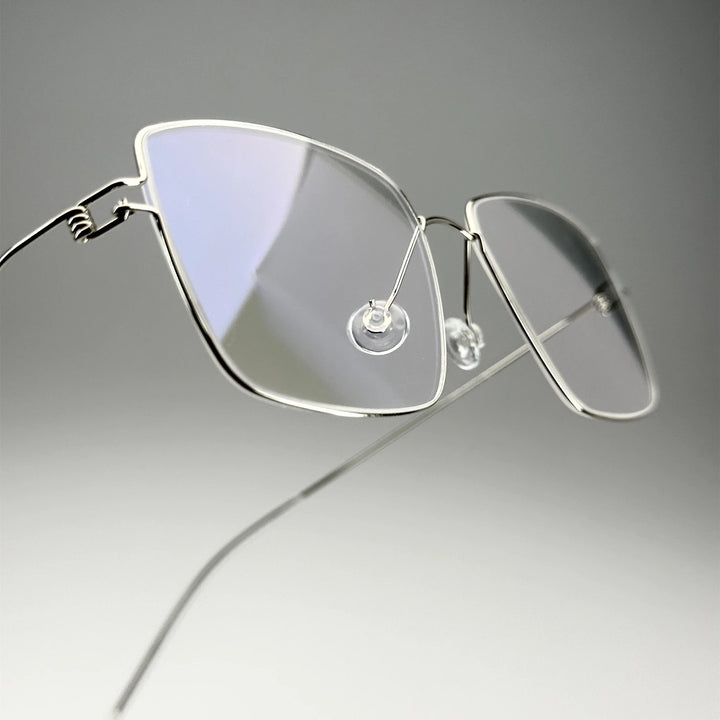 Blackmask Unisex Full Rim Square Titanium Eyeglasses Fuz 3