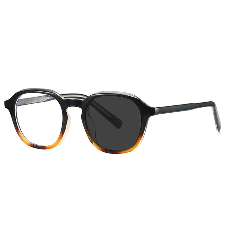 Kocolior Women's Full Rim Square Tr 90 Photochromic Reading Glasses 28027