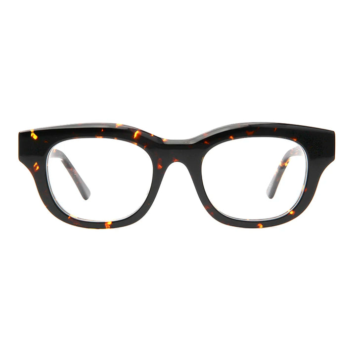 Esnbie Unisex Full Rim Square Thick Acetate Eyeglasses 23040 Full Rim Esnbie   