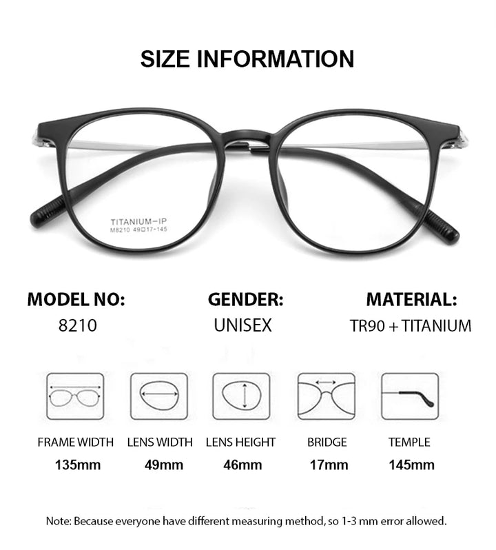 Summer Flower Women's Full Rim Square Tr 90 Titanium Eyeglasses 88210 Full Rim Summer Flower