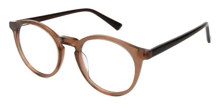 Esnbie 602219 Unisex Full Rim Round Acetate Frames Esnbie