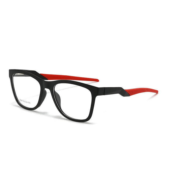 Muzz 78080 unisex square TR90 sports prescription eyeglasses — view 7