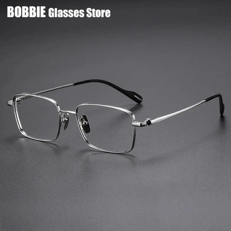 Bobbie Full Rim 810150 Unisex Titanium Square Frames FuzWeb