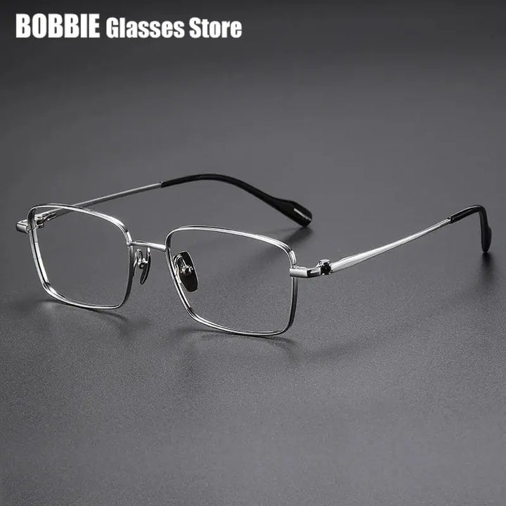 Bobbie Full Rim 810150 Unisex Titanium Square Frames FuzWeb