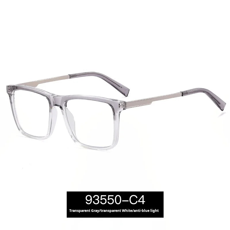 Momoja Unisex Full Rim Square Tr 90 Alloy Eyeglasses 93550