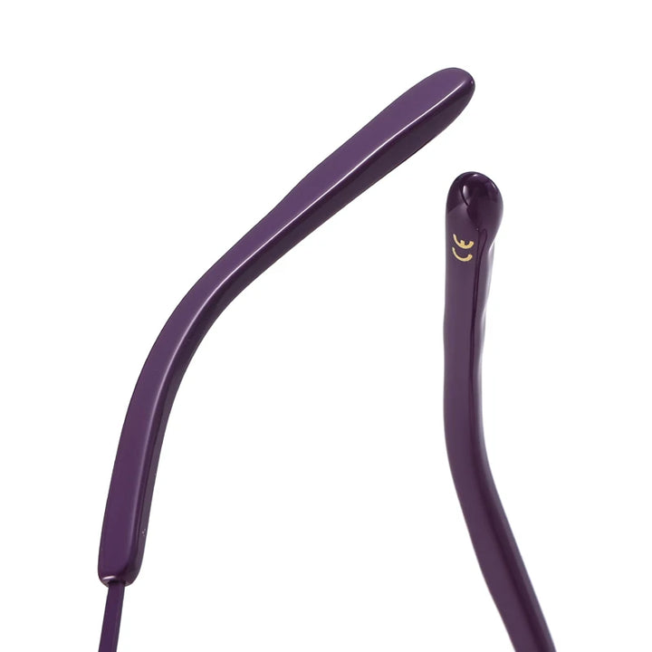 Muzz 0099 women's cat eye pure titanium prescription eyeglasses — view 10