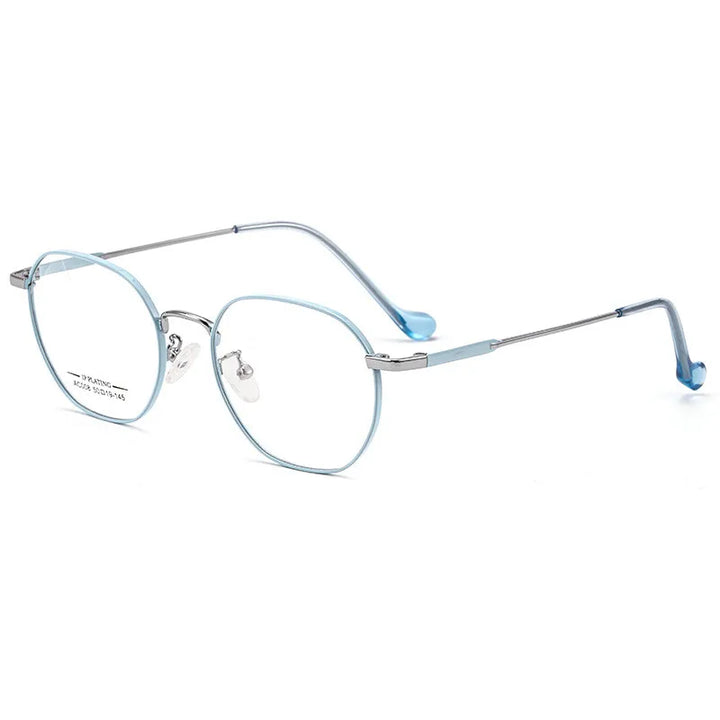 CCspace Women's Full Rim Round Alloy Reading Glasses 802708