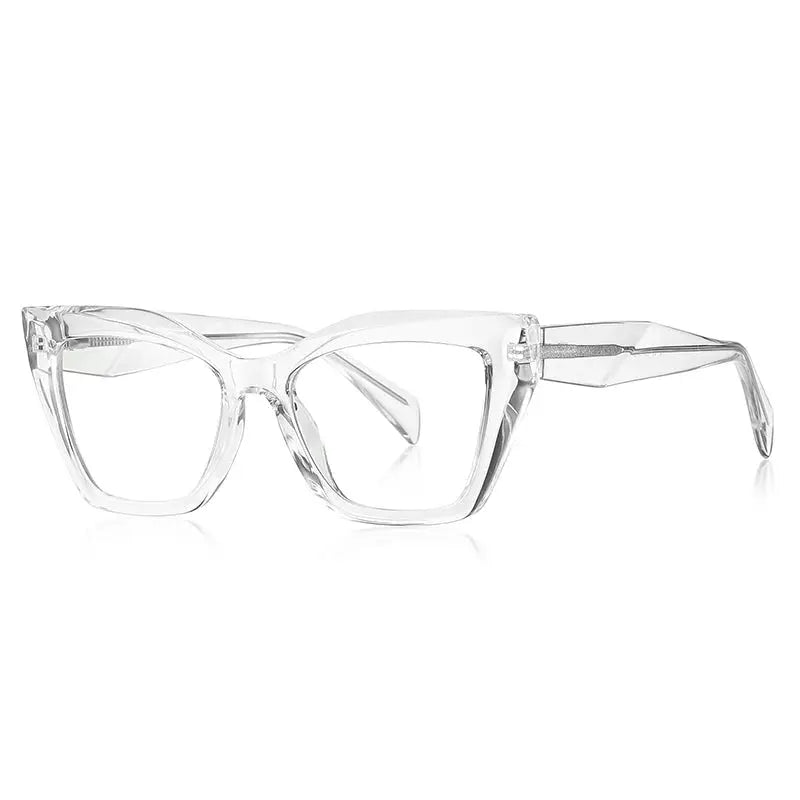 Vicky Women's Full Rim Cat Eye Alloy and TR90 Reading Glasses 2167 — view 2 | Vicky at FuzWeb