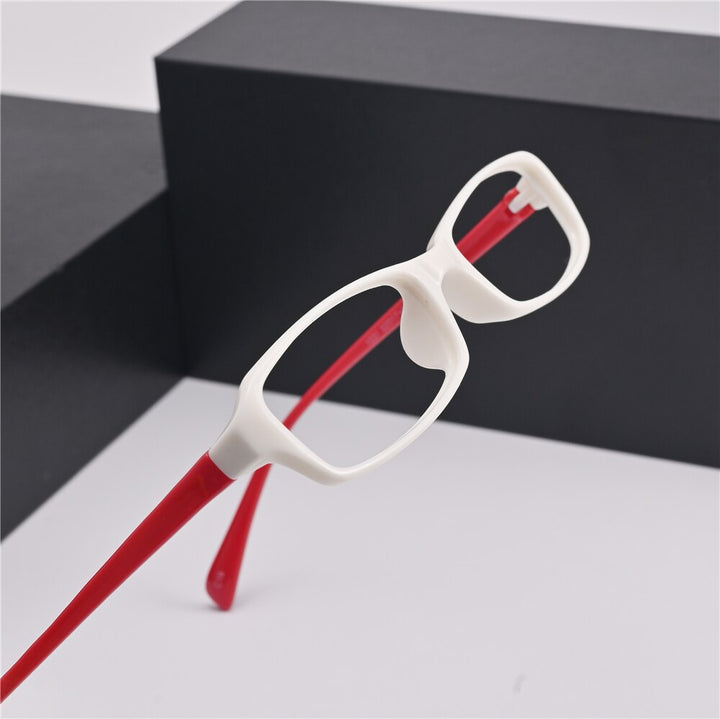 Cubojue Unisex Full Rim Small Square Tr 90 Alloy Presbyopic Reading Glasses 1031m Reading Glasses Cubojue   