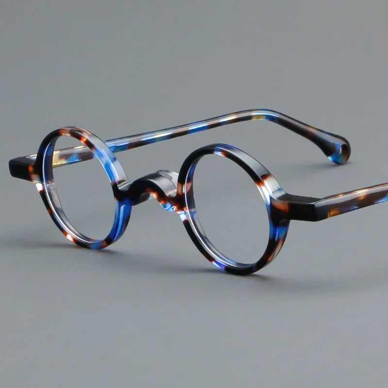 Cubojue Women's Full Rim Round Acetate Reading Glasses  26137