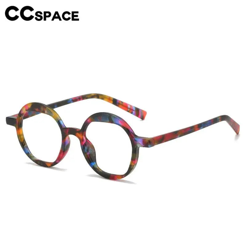 CCSpace Women's Full Rim Square Tr 90 Eyeglasses 56898 Full Rim CCspace   