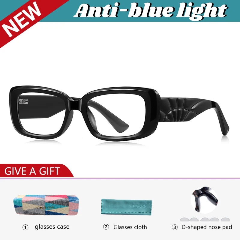 Vicky Women's Full Rim Rectangle Tr 90 Titanium Reading Glasses 512251