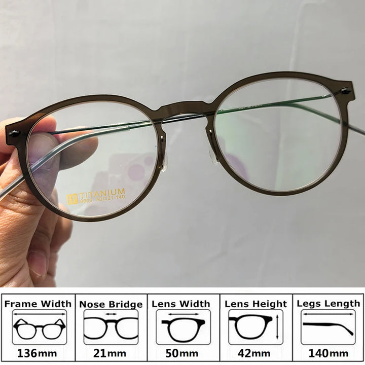 Bobbie Unisex Full Rim Square Acetate Eyeglasses 65-Series