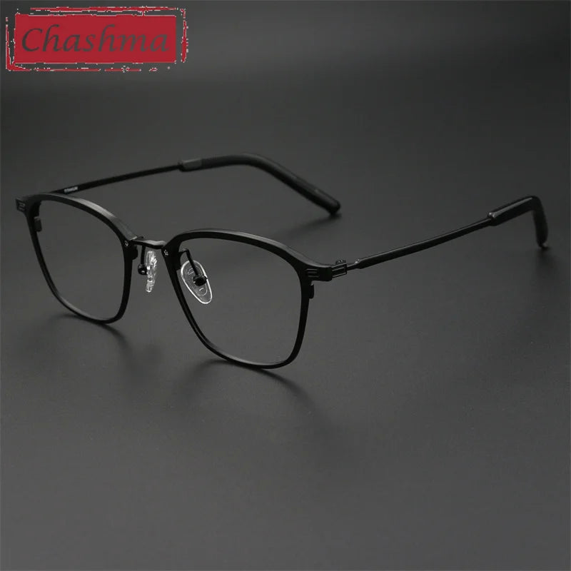 Chashma Women's Full Rim Square Titanium Eyeglasses 97214