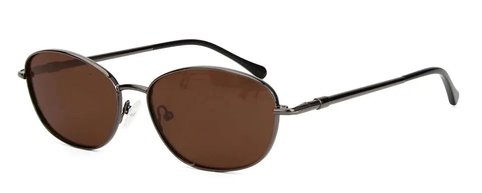 Esnbie 253111 Unisex Full Rim Oval Square Alloy Sunglasses Esnbie