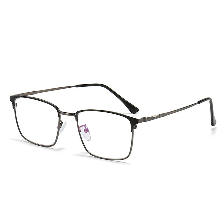 Gmei Women's Full Rim Square Titanium-Alloy Eyeglasses 53125