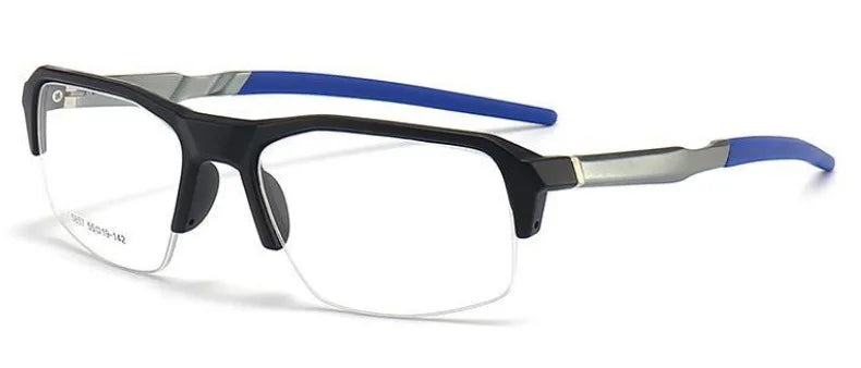 Muzz 58570 men's semi-rimless sports TR-90 prescription eyeglasses — view 6