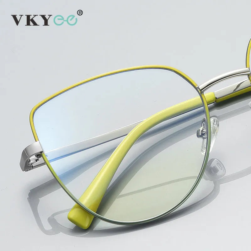Vicky Unisex Full Rim Large Cat Eye Tr 90 Titanium Reading Glasses 3081 Reading Glasses Vicky   