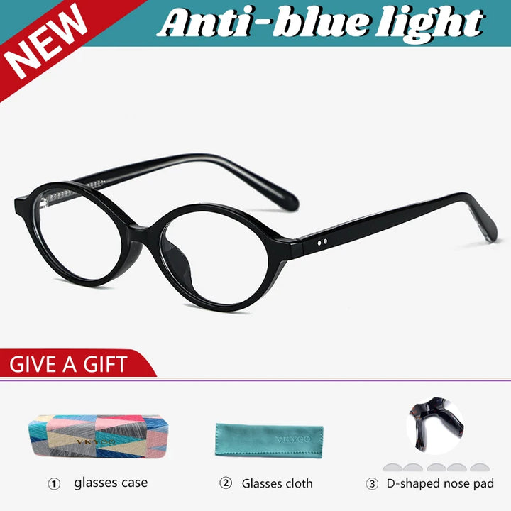 Vicky Women's Full Rim Oval Acetate Reading Glasses 91427