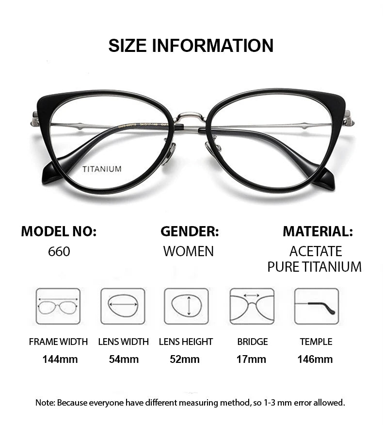 Chashma Ochki Women's Full Rim Oval Cat Eye Acetate Eyeglasses 66024