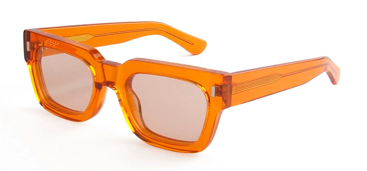 Esnbie Unisex Full Rim Flat Top Square Acetate Sunglasses  230471
