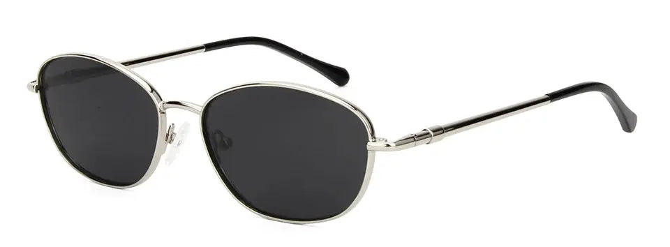 Esnbie 253111 Unisex Full Rim Oval Square Alloy Sunglasses Esnbie