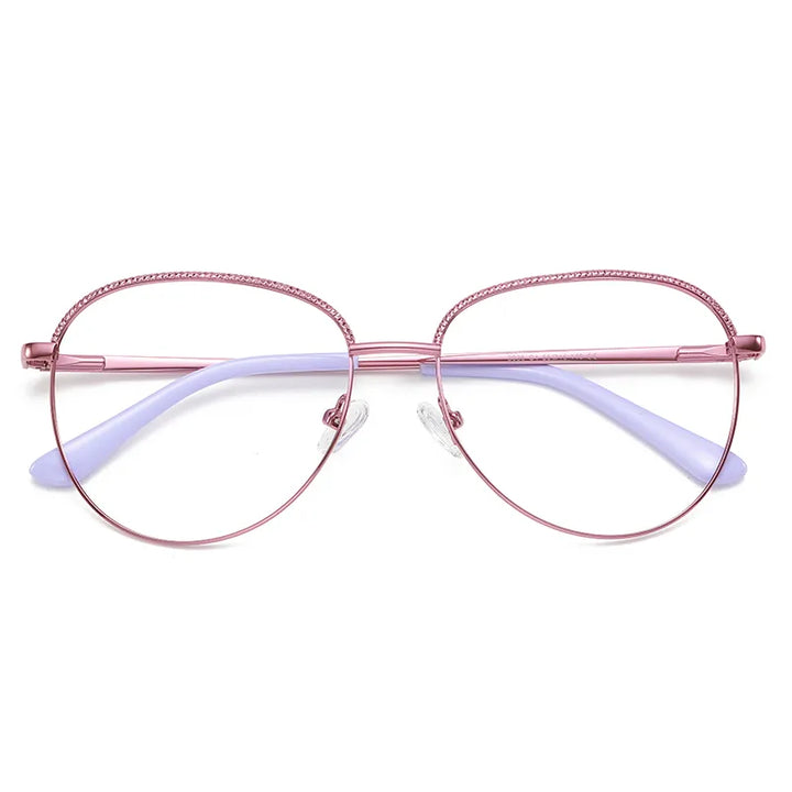 Vicky Women's Full Rim Square Alloy Reading Glasses 3036 Reading Glasses Vicky