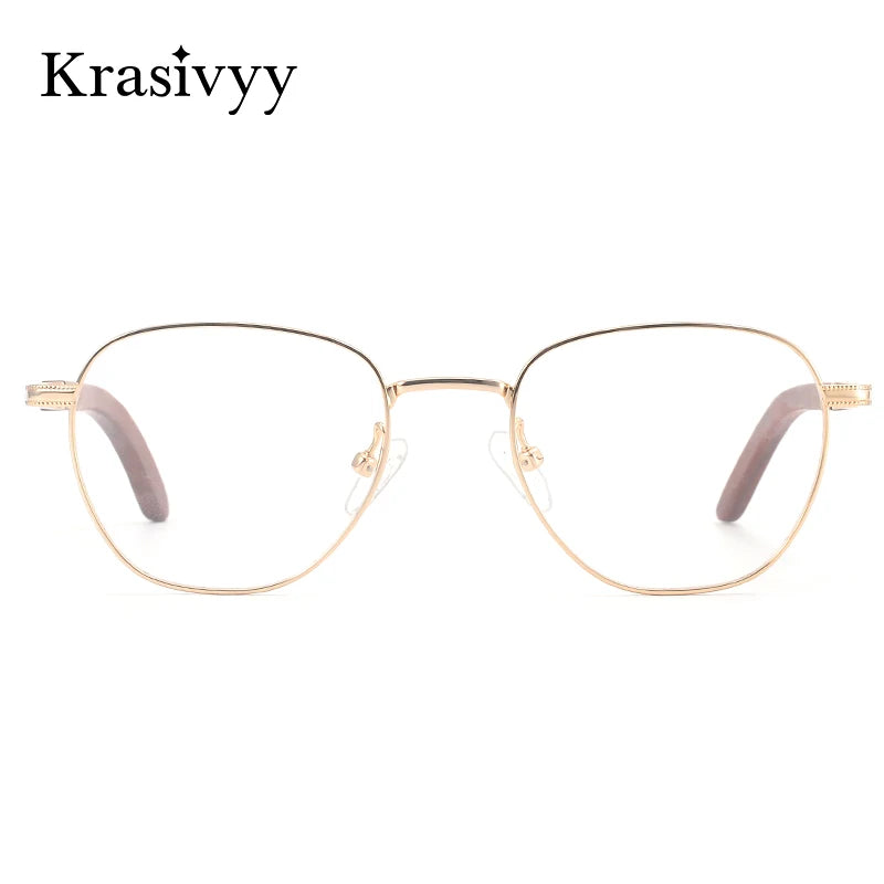 Krasivyy Unisex Full Rim Titanium Prescription Eyeglasses KR16088 - view 2