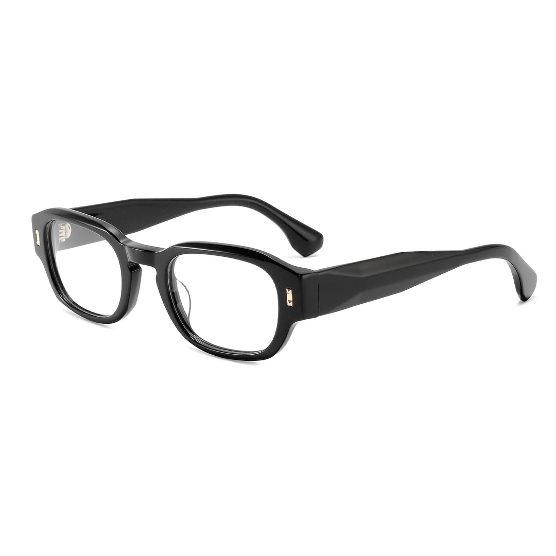 Xbora Unisex Full Rim Round Acetate Eyeglasses 8628 — view 7 | Xbora at FuzWeb