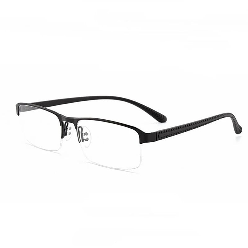 Hdcrafter Women's Semi Rim Square Alloy Tr 90 Eyeglasses 9165