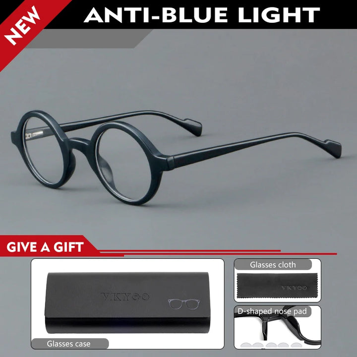 Vicky Women's Full Rim Round Acetate Reading Glasses 30129