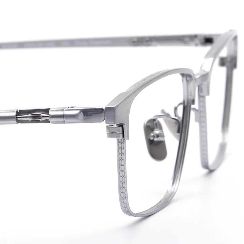 Muzz 07527 men's pure titanium prescription eyeglasses — view 7