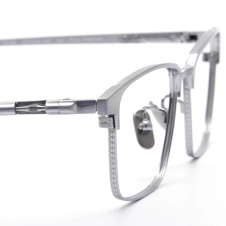 Muzz 07527 men's pure titanium prescription eyeglasses — view 7