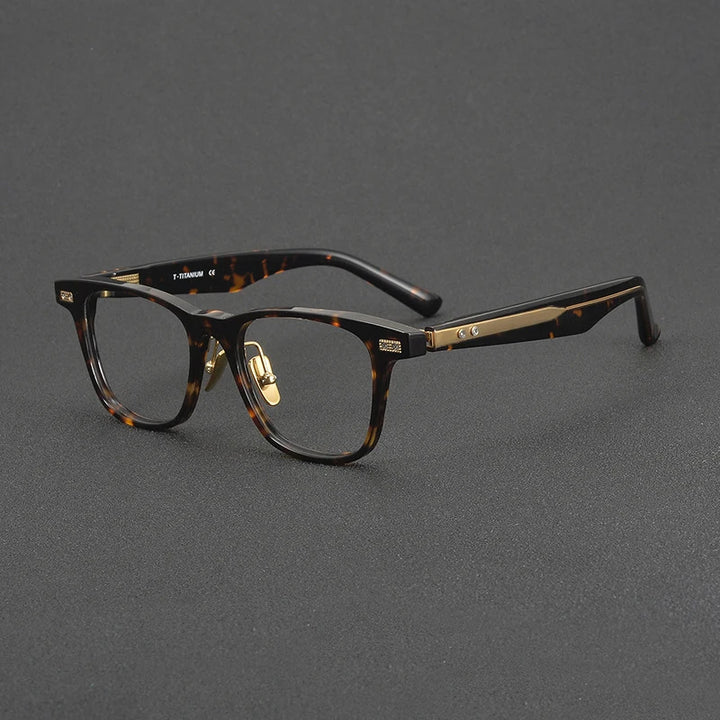 Blackmask Unisex Full Rim Square Acetate Eyeglasses BM-P752