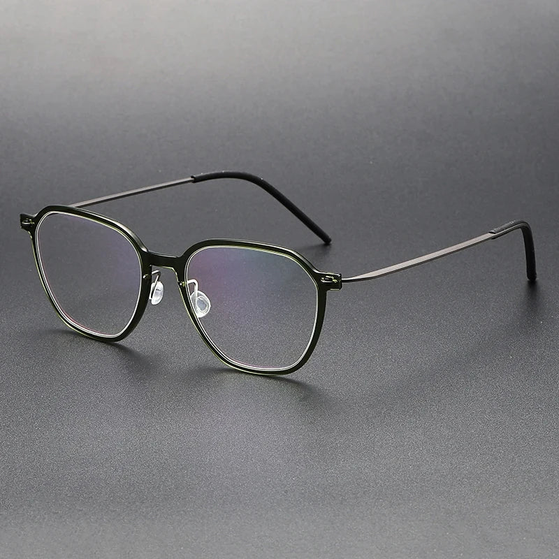 Bobbie Unisex Full Rim Square Acetate Eyeglasses 6627