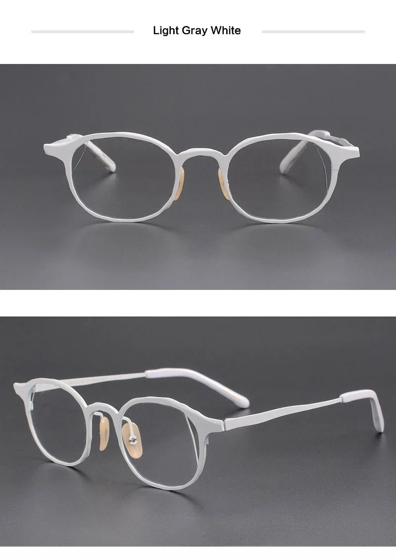 Muzz T7747 unisex oval pure titanium prescription eyeglasses — view 10