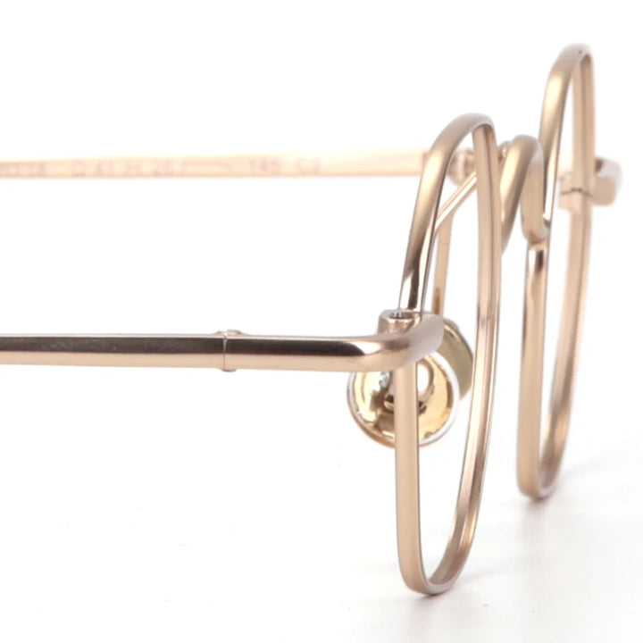 Muzz 19 men's small rectangle alloy prescription eyeglasses — view 6