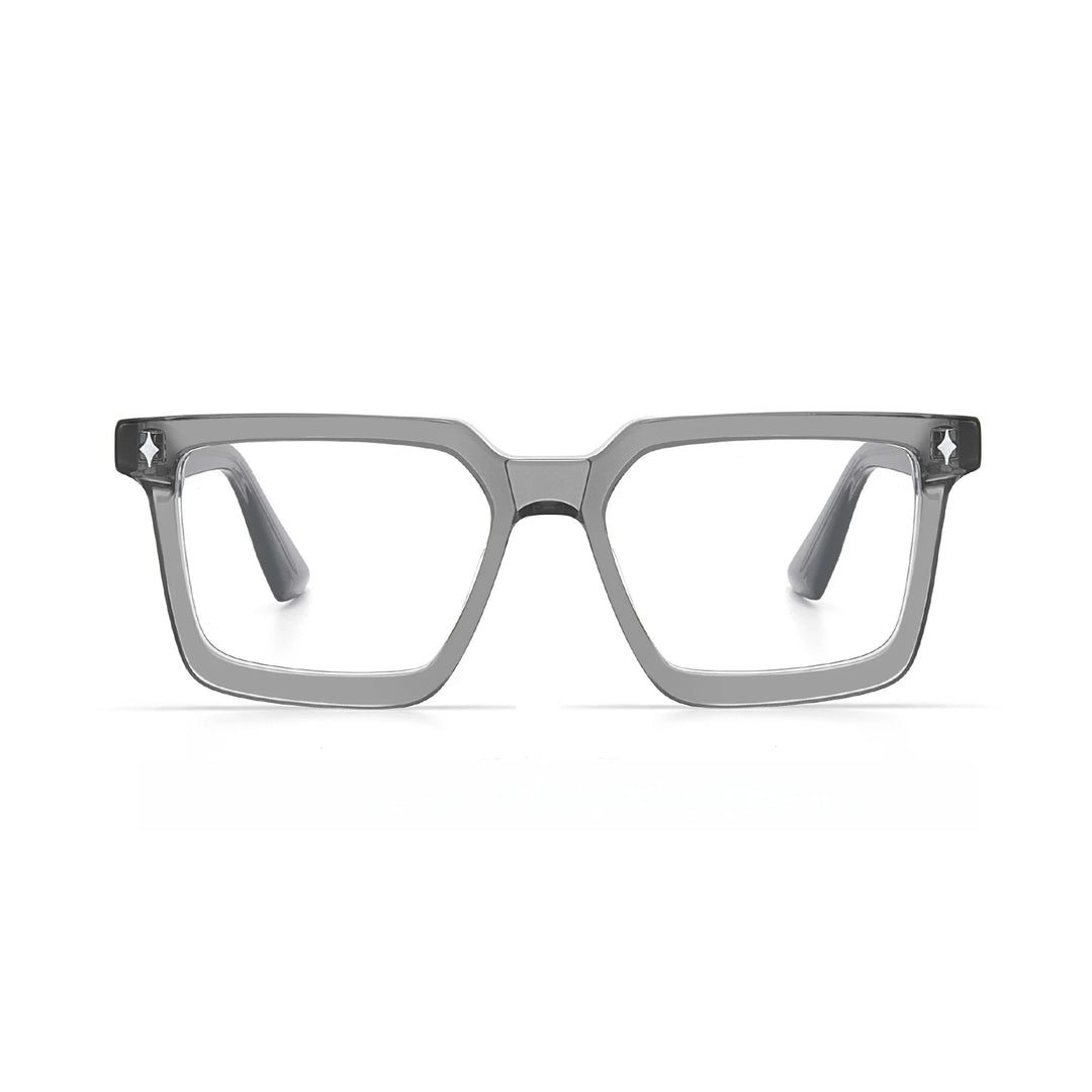 Yimaruili Unisex Full Rim Square Acetate Eyeglasses F3305 — view 4 | Yimaruili at FuzWeb