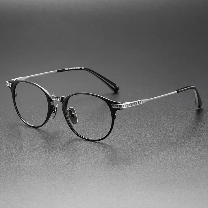 Bobbie Unisex Full Rim Round Titanium Eyeglasses DRX2078