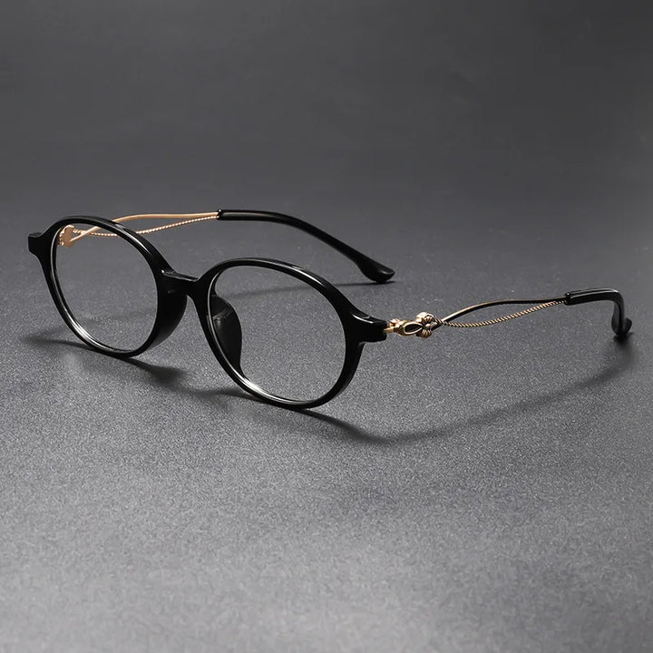Momoja Women's Full Rim Oval Cat Eye Tr 90 Alloy Eyeglasses 726013
