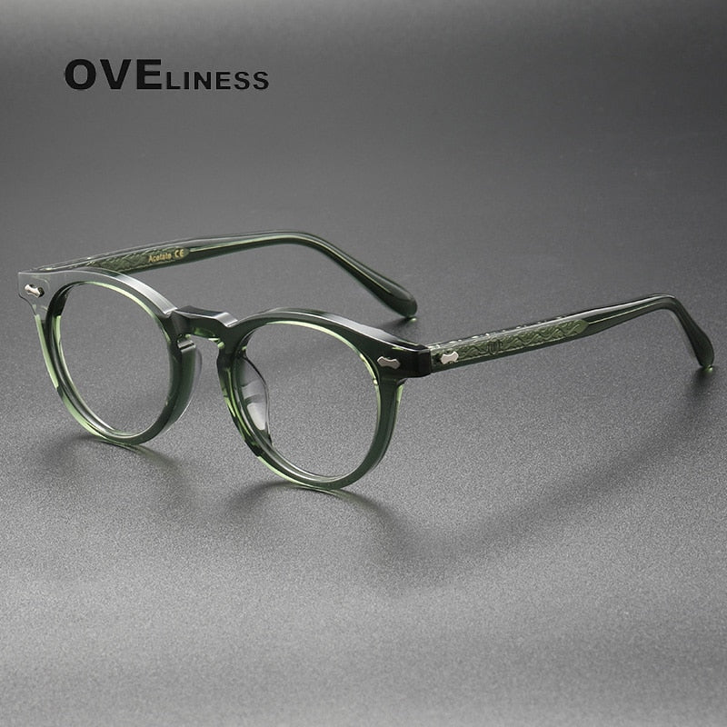 Oveliness Unisex Full Rim Round Eyeglasses 505 – FuzWeb
