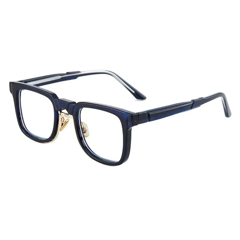Aimee Unisex Full Rim Square Acetate Eyeglasses 6555 — view 5 | Aimee at FuzWeb
