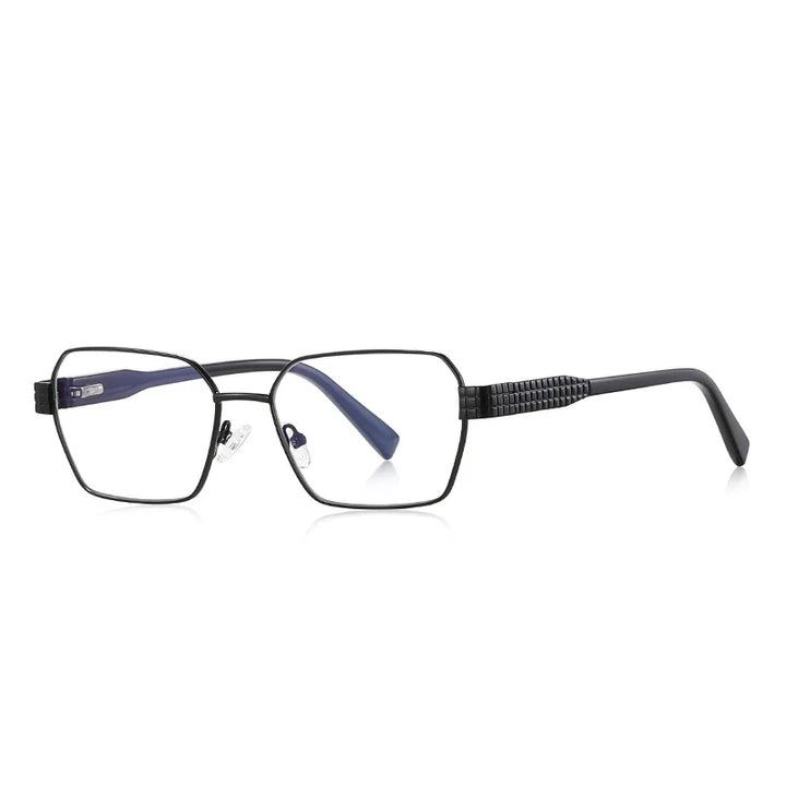 CCspace Women's Full Rim Polygon Square Tr 90 Alloy Reading Glasses 311240