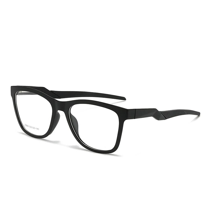 Muzz 78080 unisex square TR90 sports prescription eyeglasses — view 9