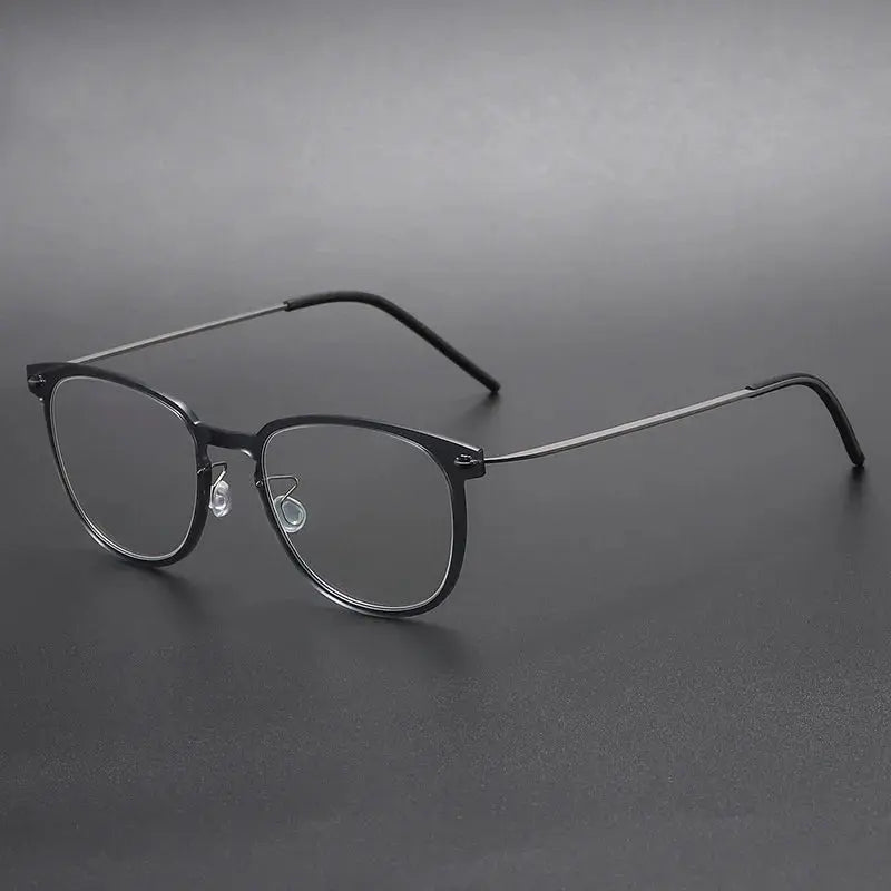 Bobbie Full Rim 654900 Women’s Polygon Acetate Titanium Frames FuzWeb