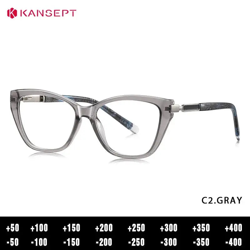 Kansept Unisex Full Rim Cat Eye Tr 90 Frames 020900 FuzWeb